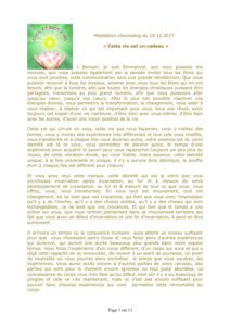 Méditation-channeling Mardi 28 Août 2018 à 18h30 @ Foyer Dannenberger | Vendenheim | France